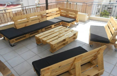 Ứng dụng của pallet gỗ trong thiết kế nội thất là gì?
